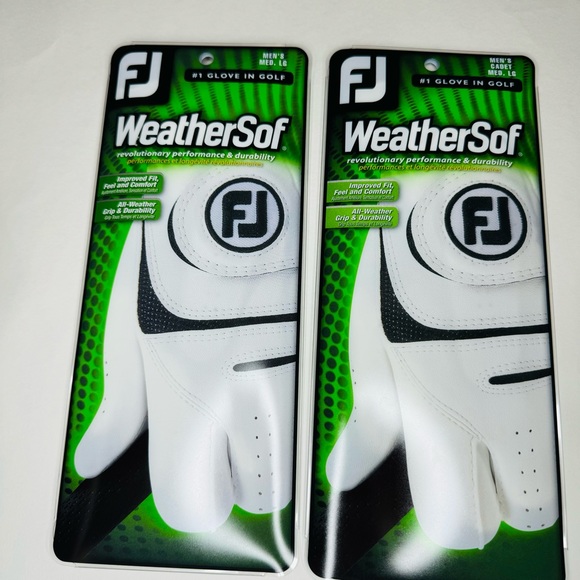 Set of Foot Joy golf gloves size medium/large - Picture 1 of 7